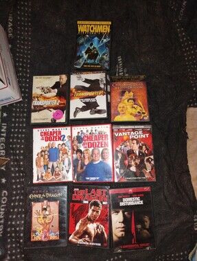 10 Ten DVDs Various Titles Various Genres Bundled Lot Excellent Condition